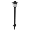 Sollampa LED set 3 st svart vidaXL – miniatyr 2