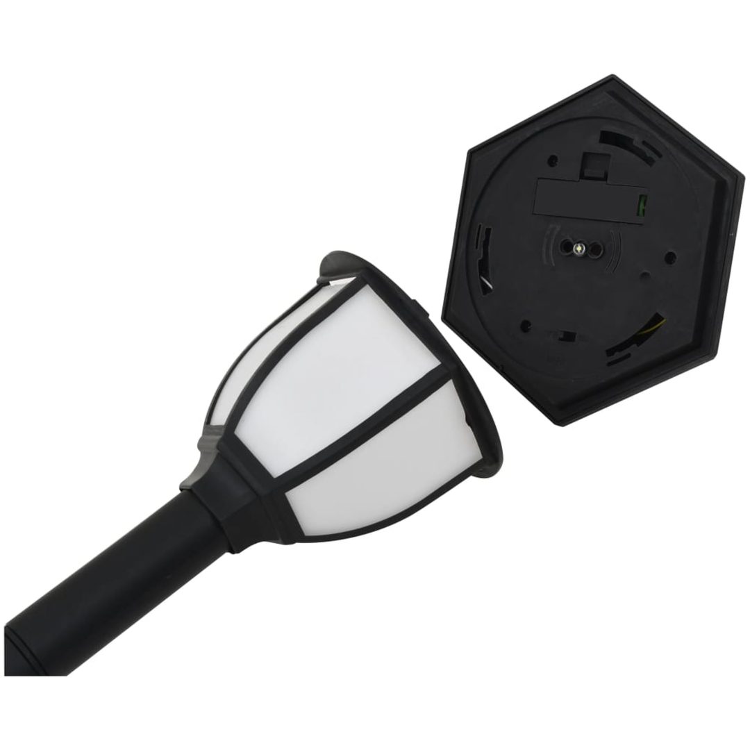Sollampa LED set 3 st svart vidaXL – bild 5