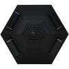 Sollampa LED set 3 st svart vidaXL – miniatyr 8