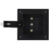 Sollampa LED set 6 st fyrkantig 12 cm svart vidaXL – miniatyr 7