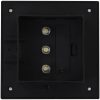 Sollampa LED set 6 st fyrkantig 12 cm svart vidaXL – miniatyr 8