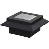 Sollampa LED set 6 st fyrkantig 12 cm svart vidaXL – miniatyr 9