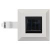 Sollampa LED set 6 st fyrkantig 12 cm vit vidaXL – miniatyr 5