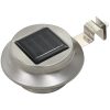 Sollampa LED set 6 st rund 12 cm vit vidaXL – miniatyr 2