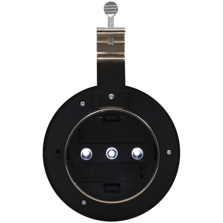 Sollampa LED set 6 st rund 12 cm vit vidaXL – bild 11