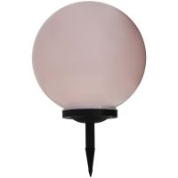 Sollampa LED sfärisk 40 cm RGB vidaXL