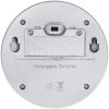 Sollampa vägg LED set 12 st rund silver vidaXL – miniatyr 7