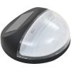 Sollampa vägg LED set 12 st rund svart vidaXL – miniatyr 4
