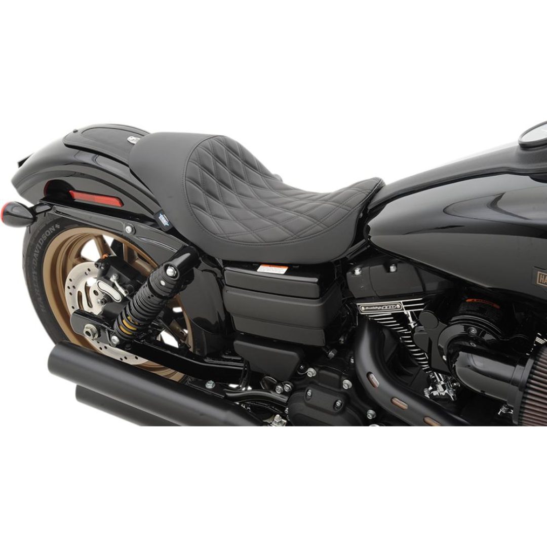 Solo Sadel 3/4 DRAG SPECIALTIES Svart