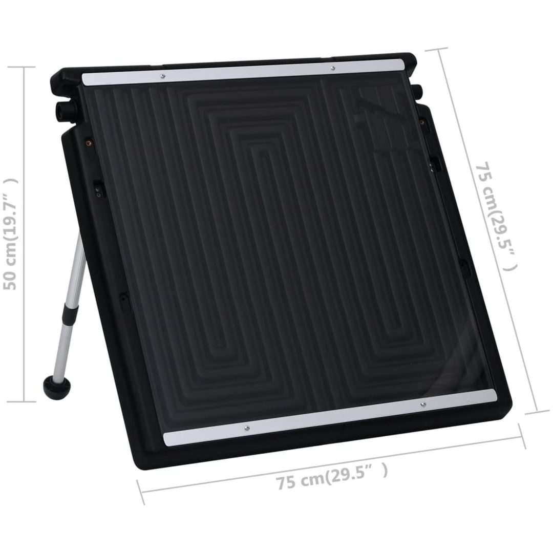 Solpanel för pool 75x75 cm vidaXL – bild 11