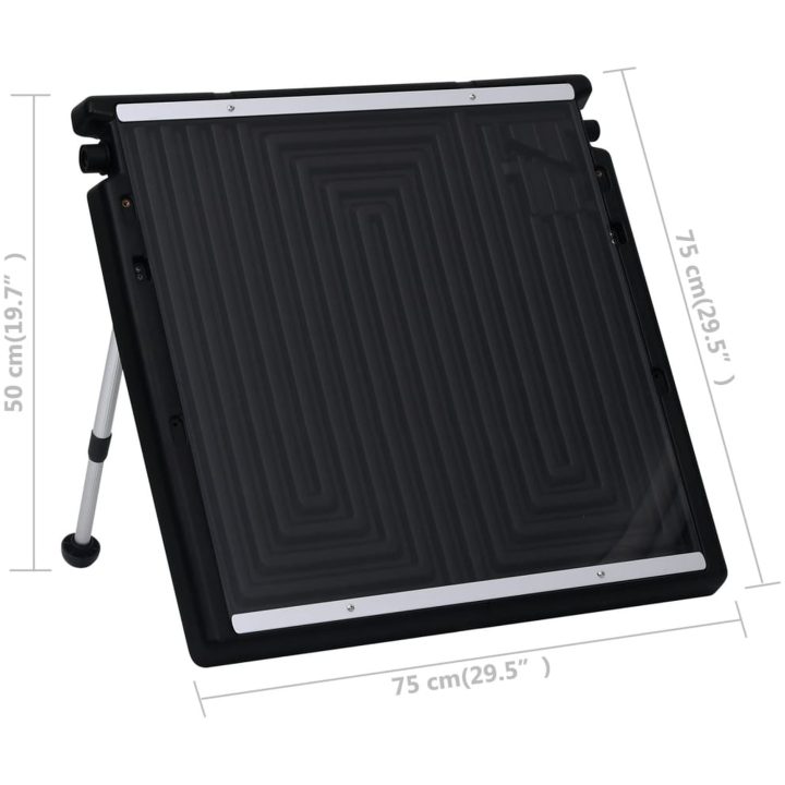 Solpanel för pool 75x75 cm vidaXL – bild 11