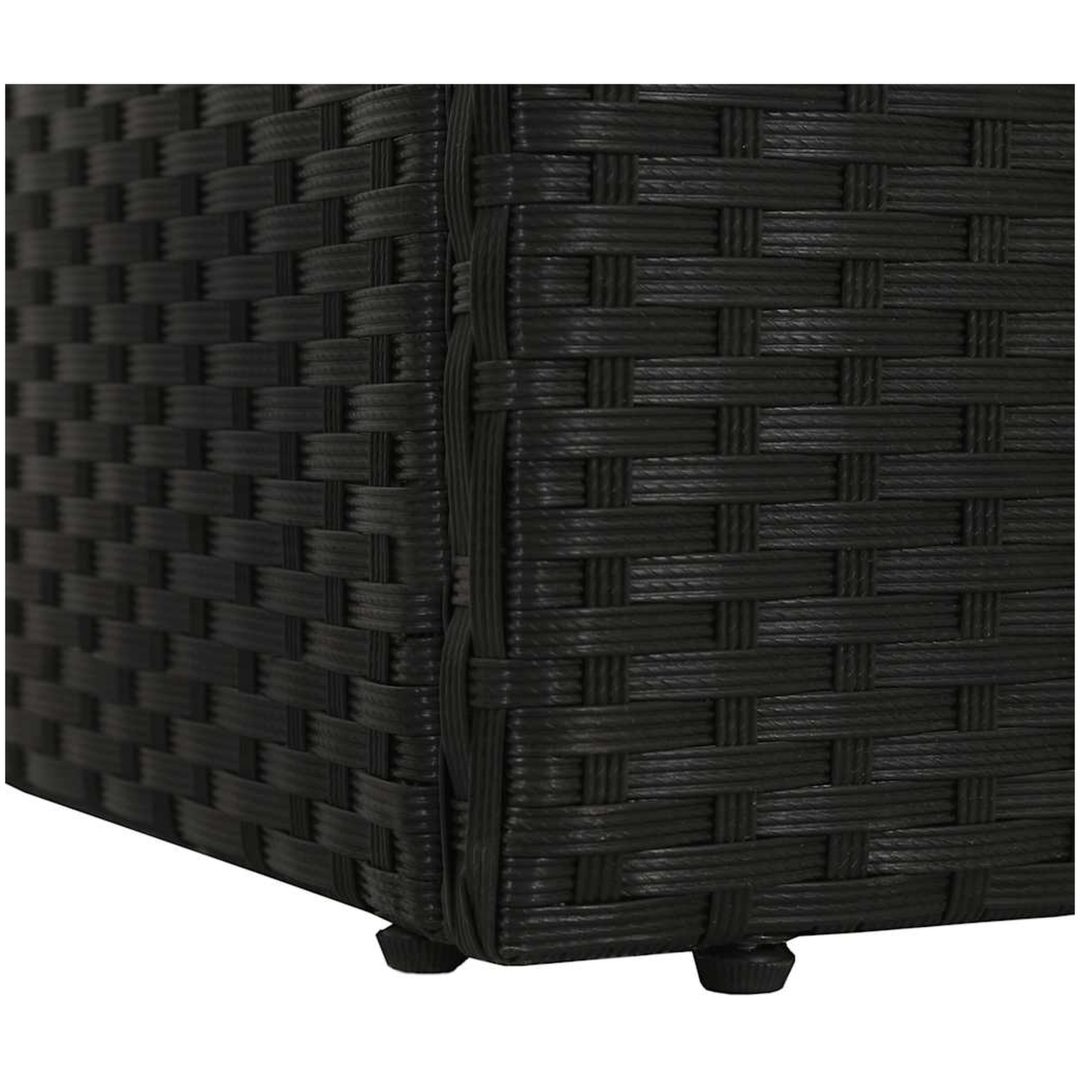 Solsäng 195x60 cm konstrotting svart vidaXL – bild 7