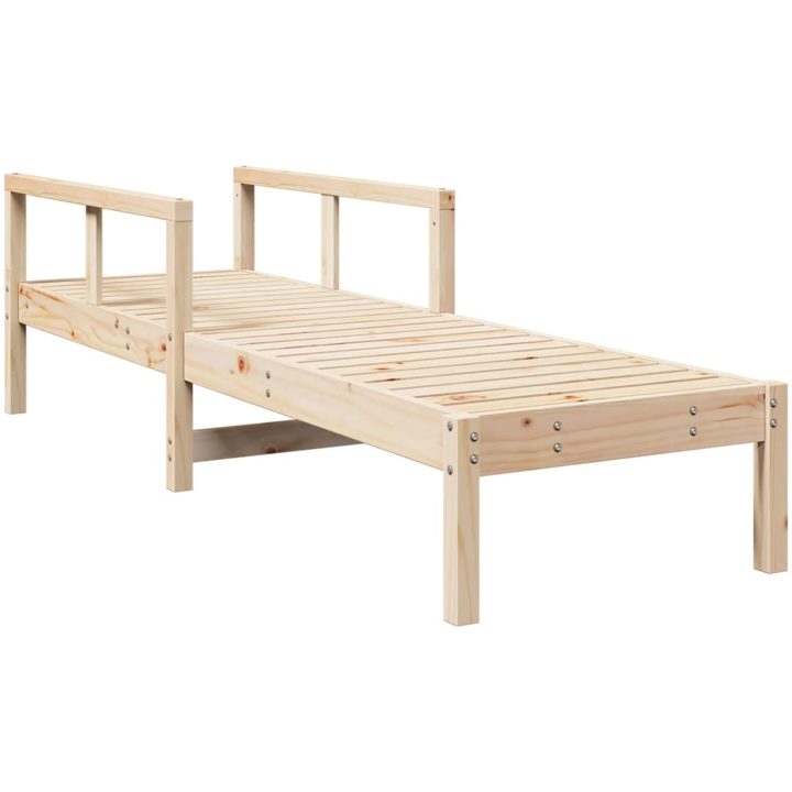 Solsäng 199,5x62x55 cm massiv furu vidaXL – bild 2