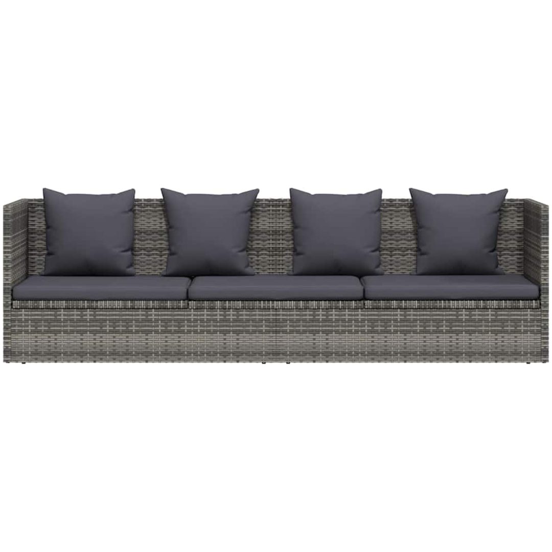 Solsäng 200x60 cm konstrotting grå vidaXL – bild 6