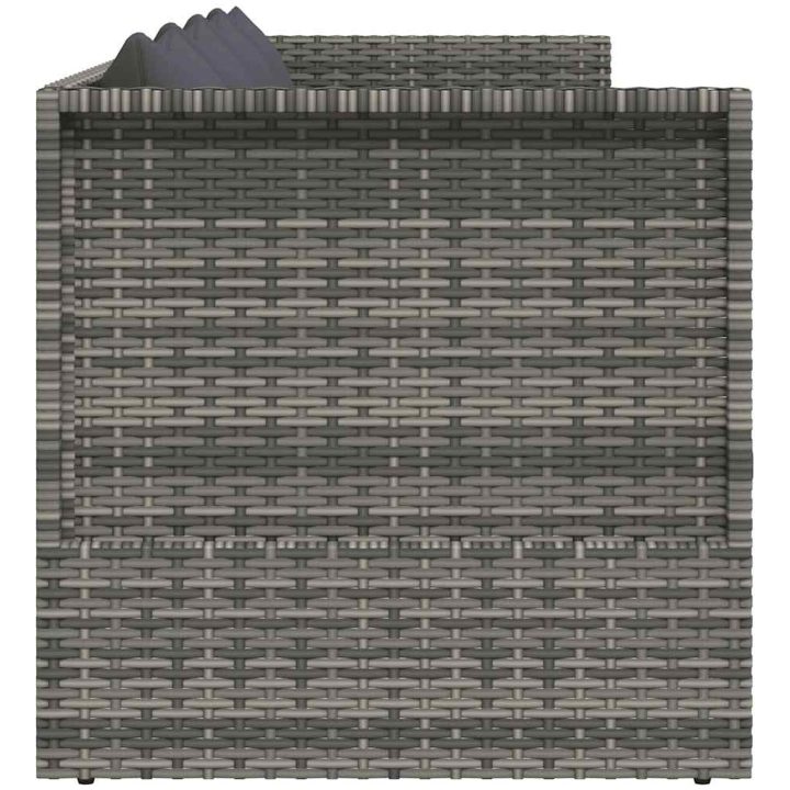 Solsäng 200x60 cm konstrotting grå vidaXL – bild 7