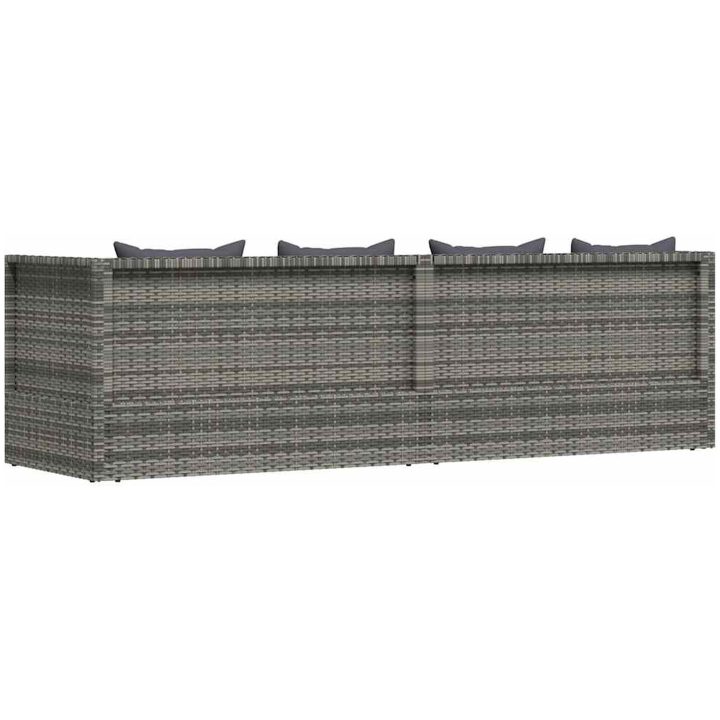 Solsäng 200x60 cm konstrotting grå vidaXL – bild 8