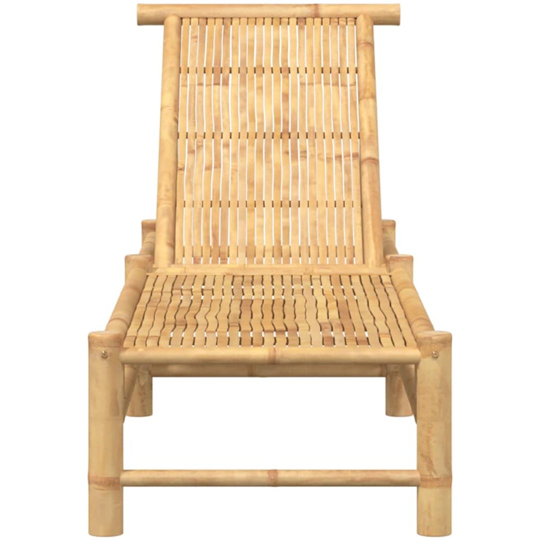 Solsäng 55x199x30 cm bambu vidaXL – bild 4