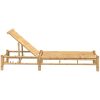 Solsäng 55x199x30 cm bambu vidaXL – miniatyr 5