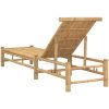 Solsäng 55x199x30 cm bambu vidaXL – miniatyr 6