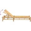 Solsäng 55x199x30 cm bambu vidaXL – miniatyr 7