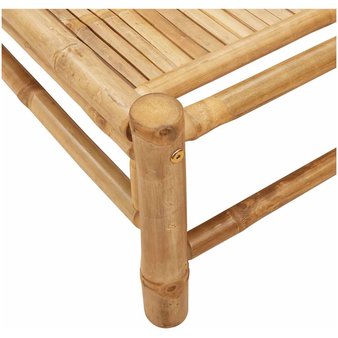 Solsäng 55x199x30 cm bambu vidaXL – bild 8