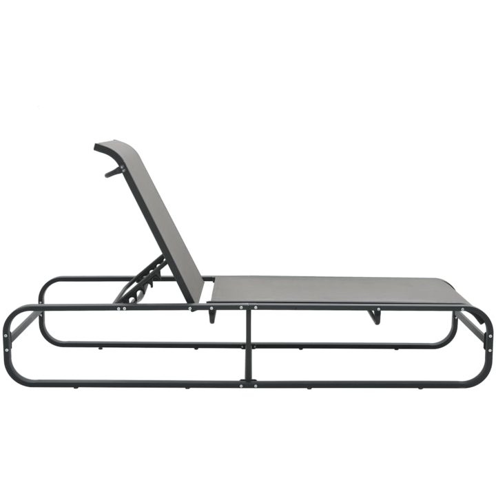 Solsäng aluminium och textilene vidaXL – bild 2