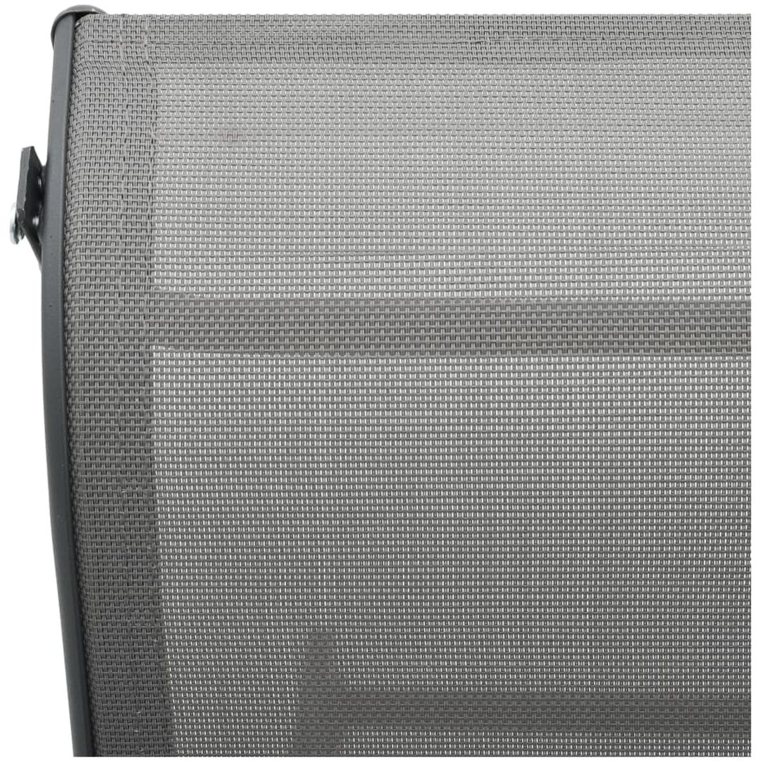 Solsäng aluminium och textilene vidaXL – bild 7