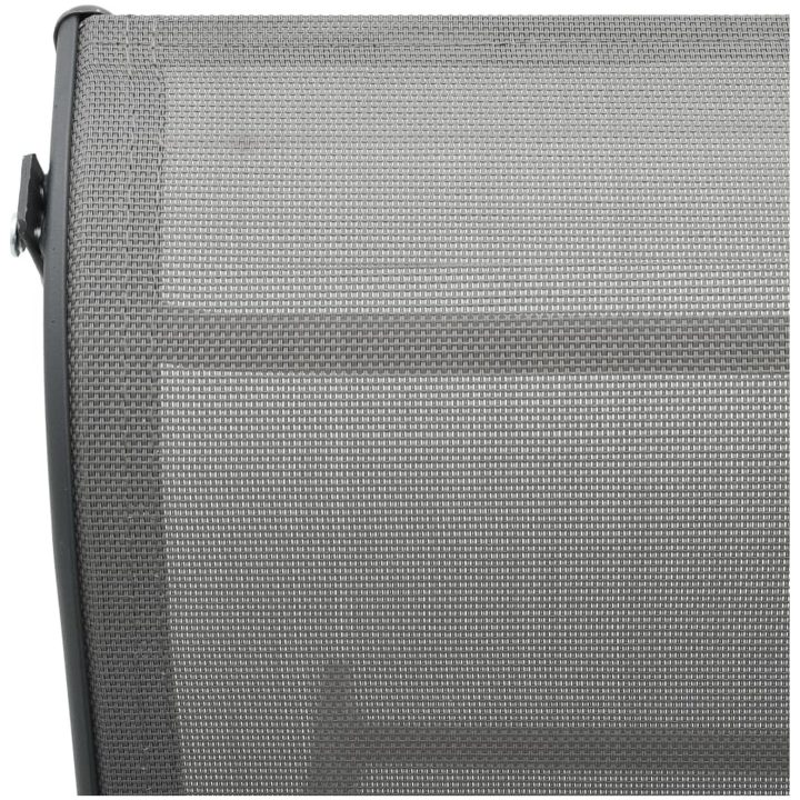 Solsäng aluminium och textilene vidaXL – bild 7