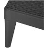 Solsäng antracit 186x60x29 cm PP vidaXL – miniatyr 9