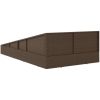 Solsäng brun 110x200 cm konstrotting vidaXL – miniatyr 5