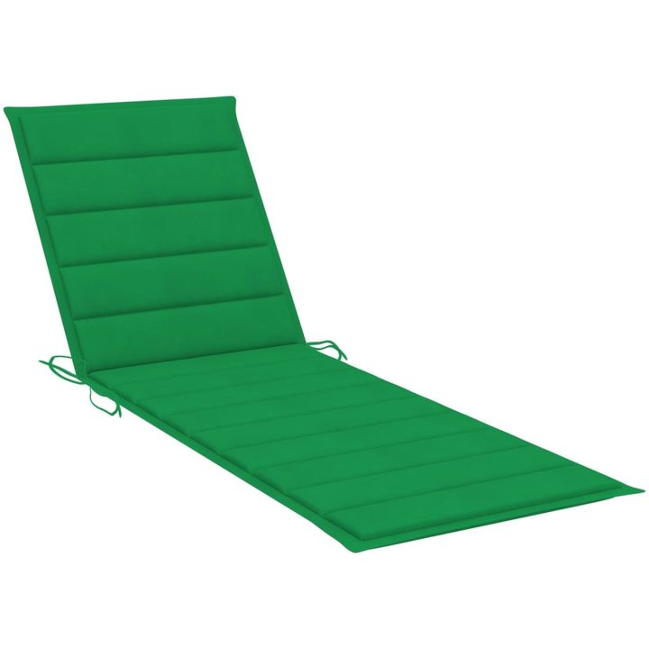 Solsäng för 2 med dyna massivt akaciaträ vidaXL 200 x 123 x 85 cm – bild 5