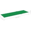 Solsäng för 2 med dyna massivt akaciaträ vidaXL 200 x 123 x 85 cm – miniatyr 7