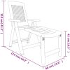 Solsäng grön plast vidaXL – miniatyr 9