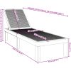 Solsäng justerbar 4 höjder 155,5x57x28 cm polypropen vidaXL – miniatyr 11