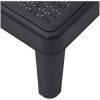 Solsäng justerbar 4 höjder 155,5x57x28 cm polypropen vidaXL – miniatyr 8