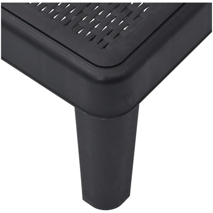 Solsäng justerbar 4 höjder 155,5x57x28 cm polypropen vidaXL – bild 8