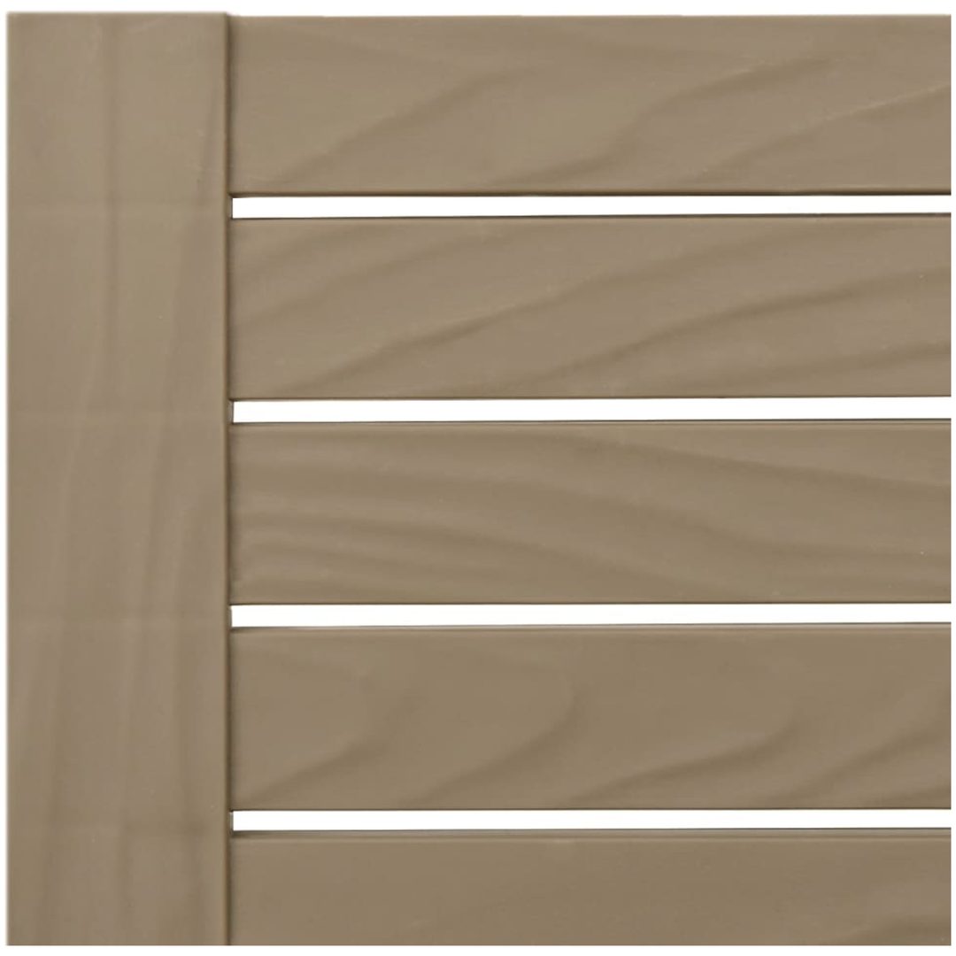 Solsäng ljusbrun 155x58x83 cm polypropylen vidaXL – bild 8