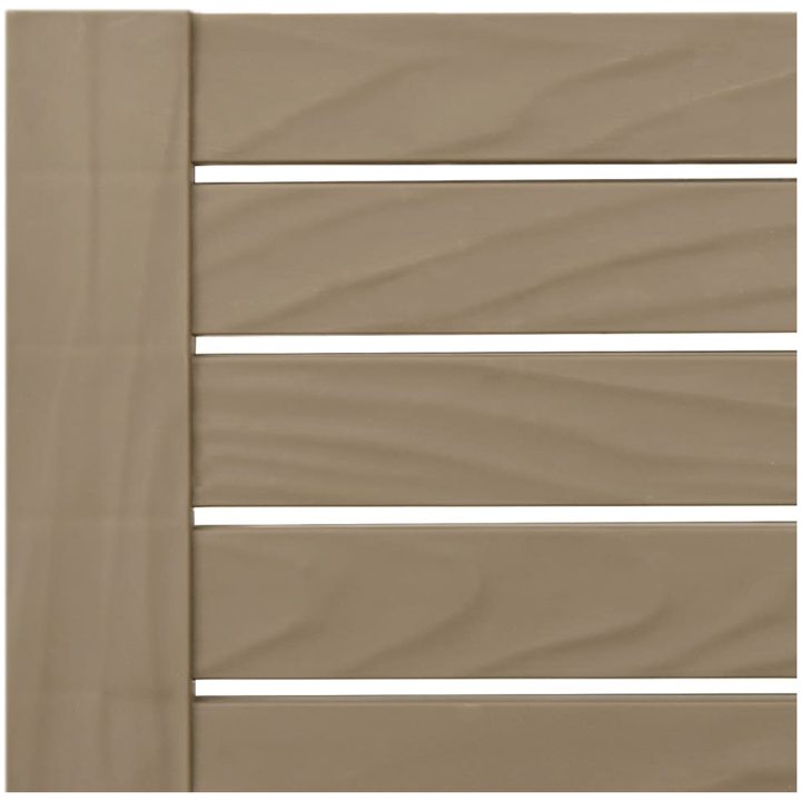 Solsäng ljusbrun 155x58x83 cm polypropylen vidaXL – bild 8