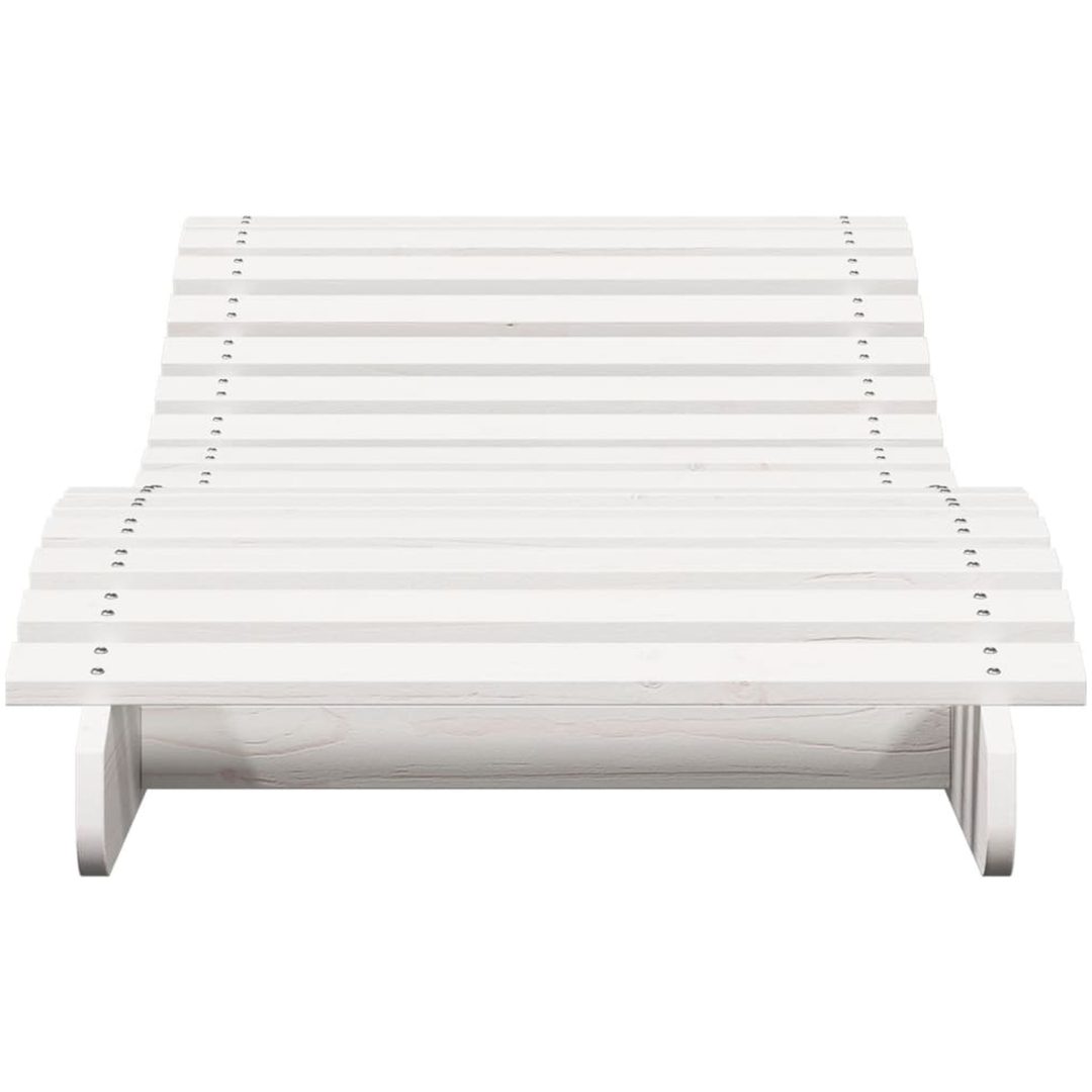 Solsäng massiv furu vidaXL 205 x 70 x 31.5 cm – bild 4