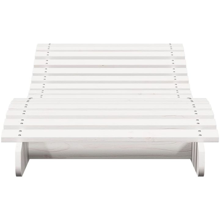 Solsäng massiv furu vidaXL 205 x 70 x 31.5 cm – bild 4