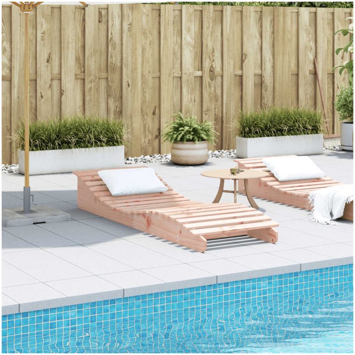 Solsäng massivt douglasträ vidaXL 205 x 60 x 31.5 cm – bild 3