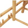 Solsäng med dynor 55x199x30 cm bambu vidaXL – miniatyr 9