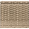 Solsäng med flytande dyna beige konstrotting vidaXL – miniatyr 11