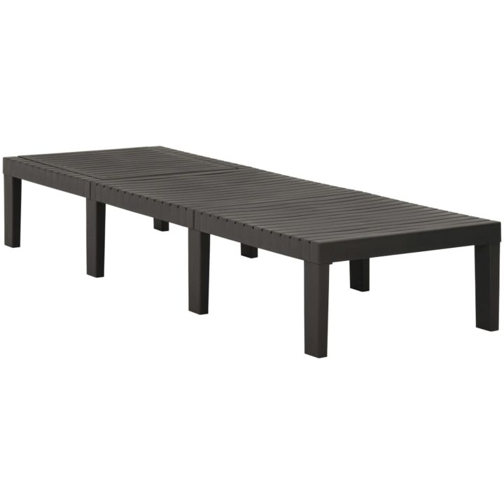 Solsäng plast anatracit vidaXL – bild 2