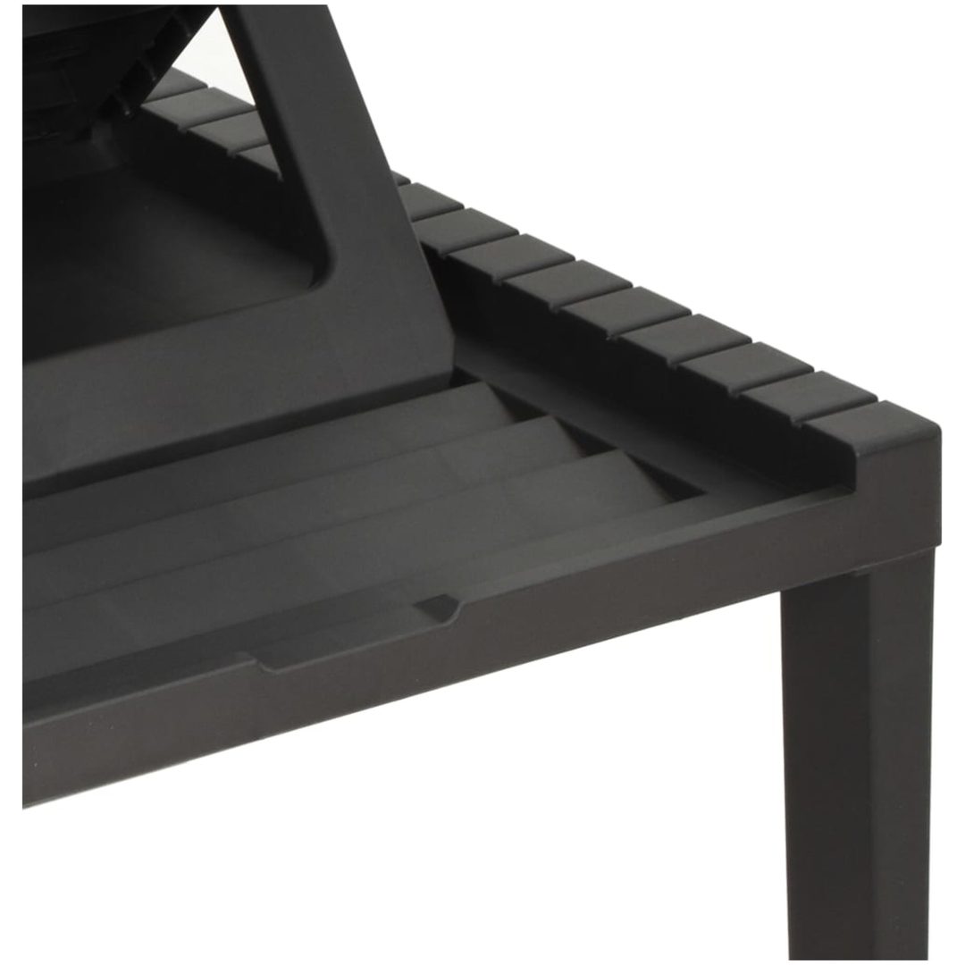 Solsäng plast anatracit vidaXL – bild 6