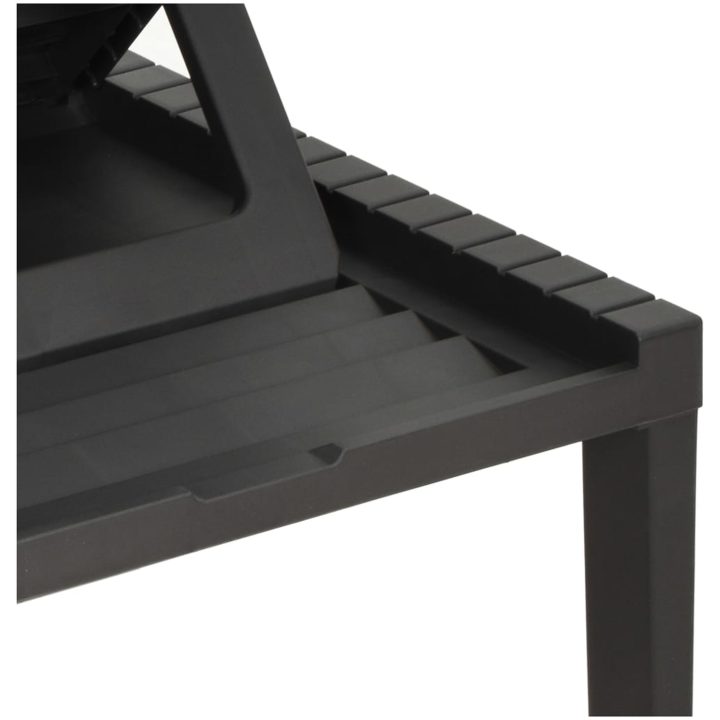 Solsäng plast anatracit vidaXL – bild 6