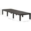 Solsäng plast anatracit vidaXL – miniatyr 8