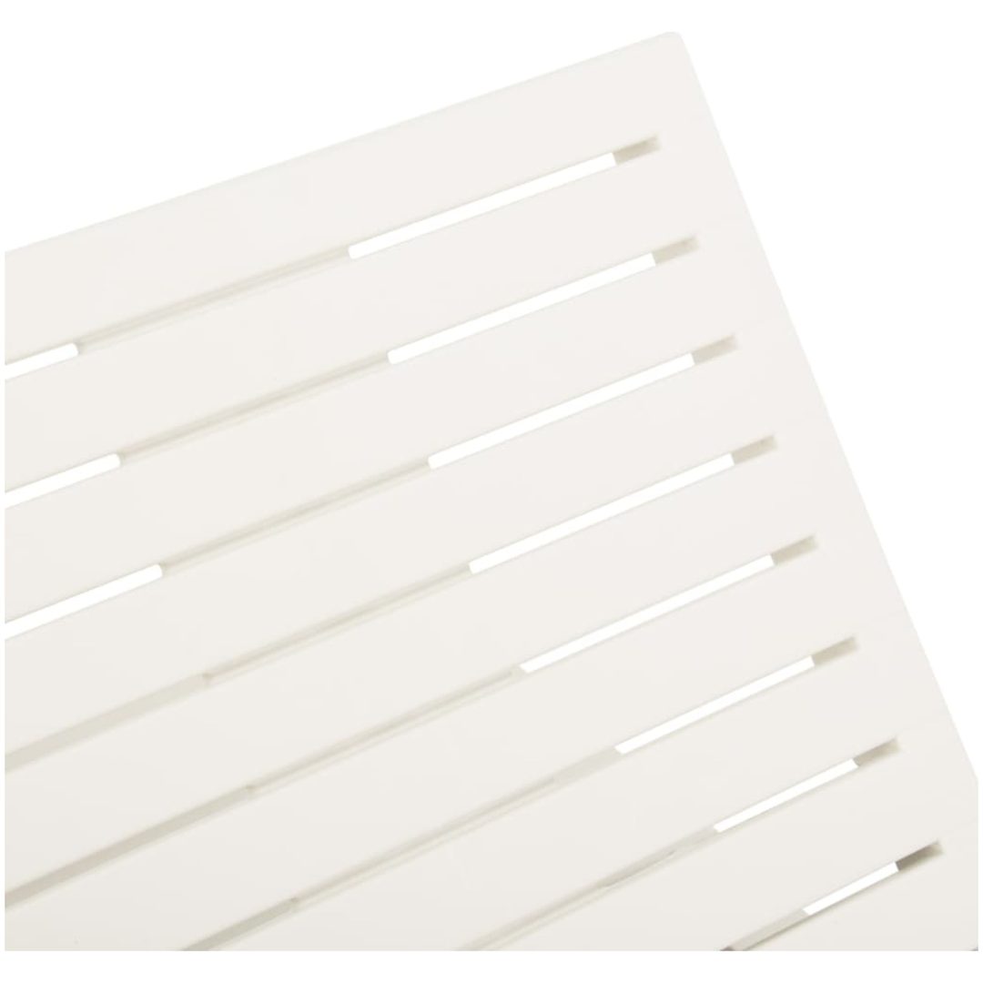 Solsäng plast vit vidaXL – bild 7