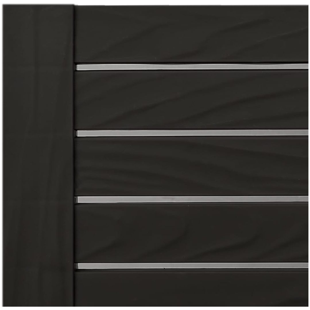 Solsäng svart 155x58x83 cm polypropylen vidaXL – bild 7