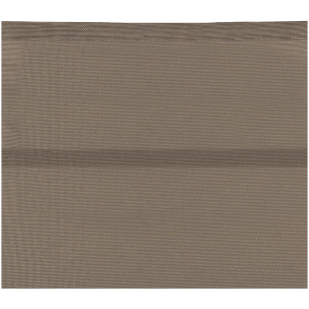 Solsäng textilen och aluminium taupe vidaXL – bild 7